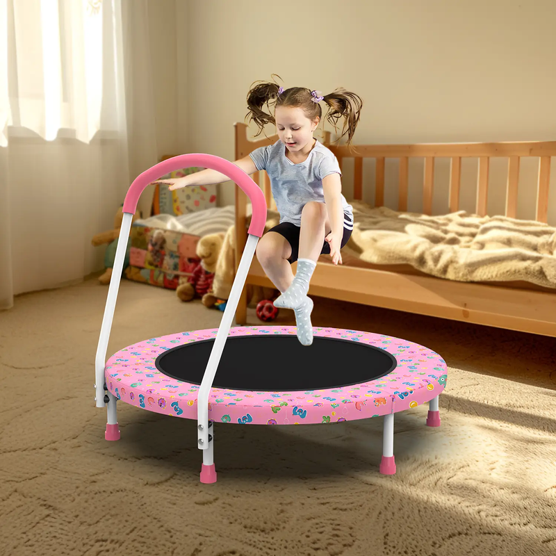 36-Inch Mini Trampoline for Kids Ages 1-6 by HouseOfZazla