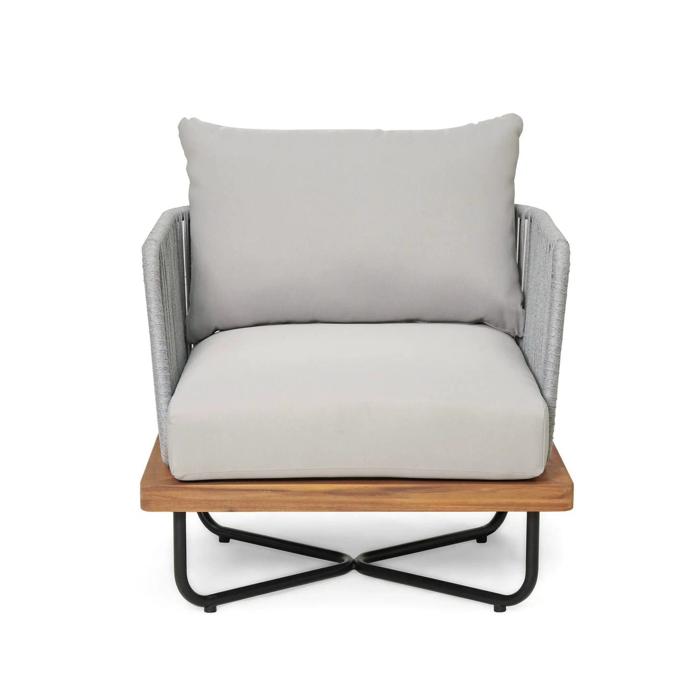 Lucca Outdoor Acacia Wood Chair by HouseOfZazla