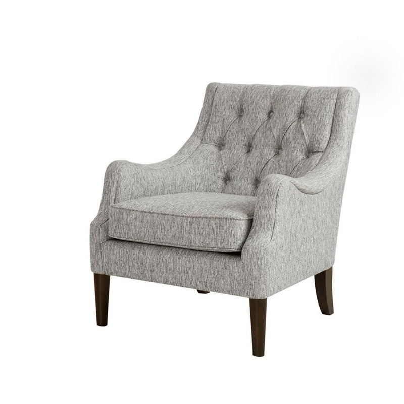 Button Tufted Accent Chair Vintage Style by HouseOfZazla
