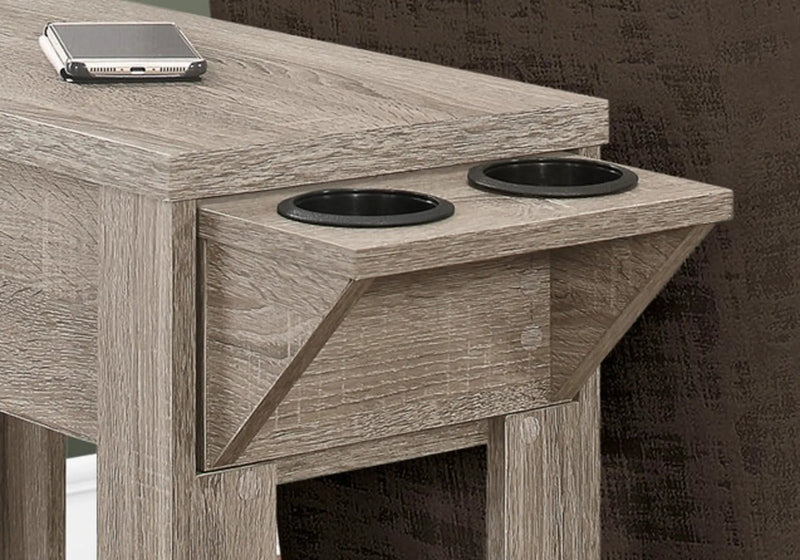 Accent Side Table, Storage, Lamp, Transitional Space-Saving Design by Unique Piece Furniture