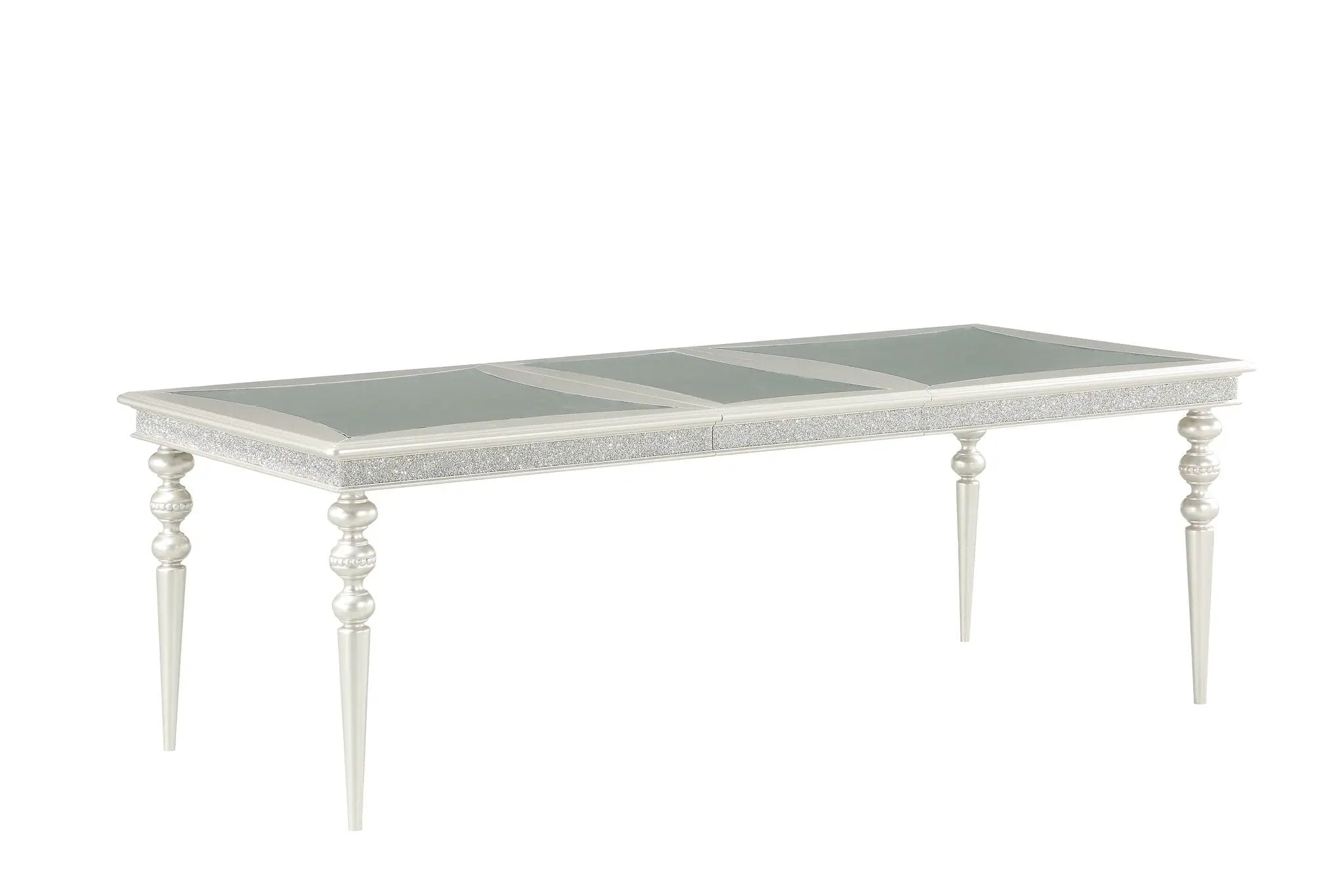 Maverick Dining Table - Silver by HouseOfZazla