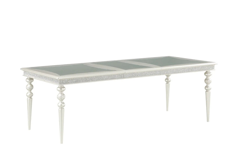 Maverick Dining Table - Silver by HouseOfZazla