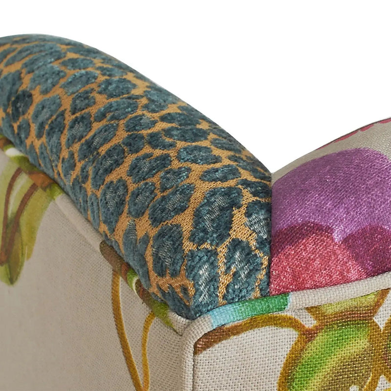 Anya - Boho Chic Wingback Accent Arm Chair by Unique Piece Furniture