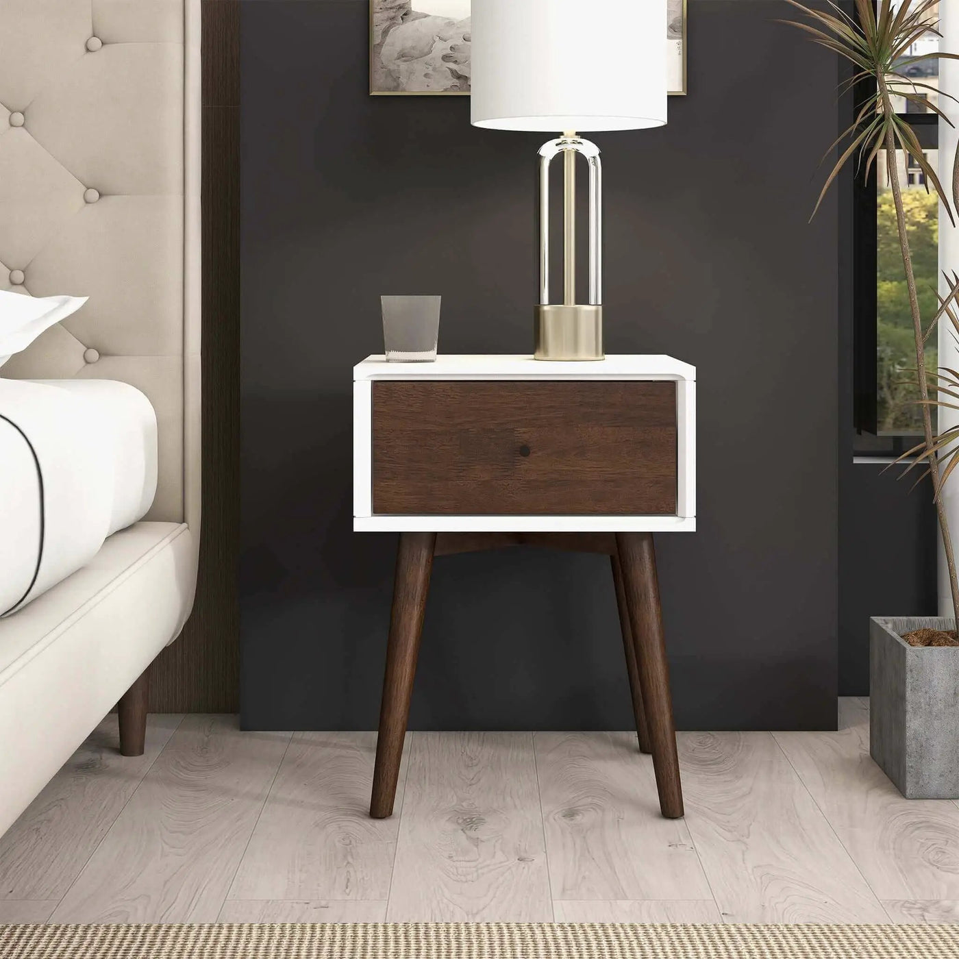 Avery - Modern Design Night Stand by HouseOfZazla