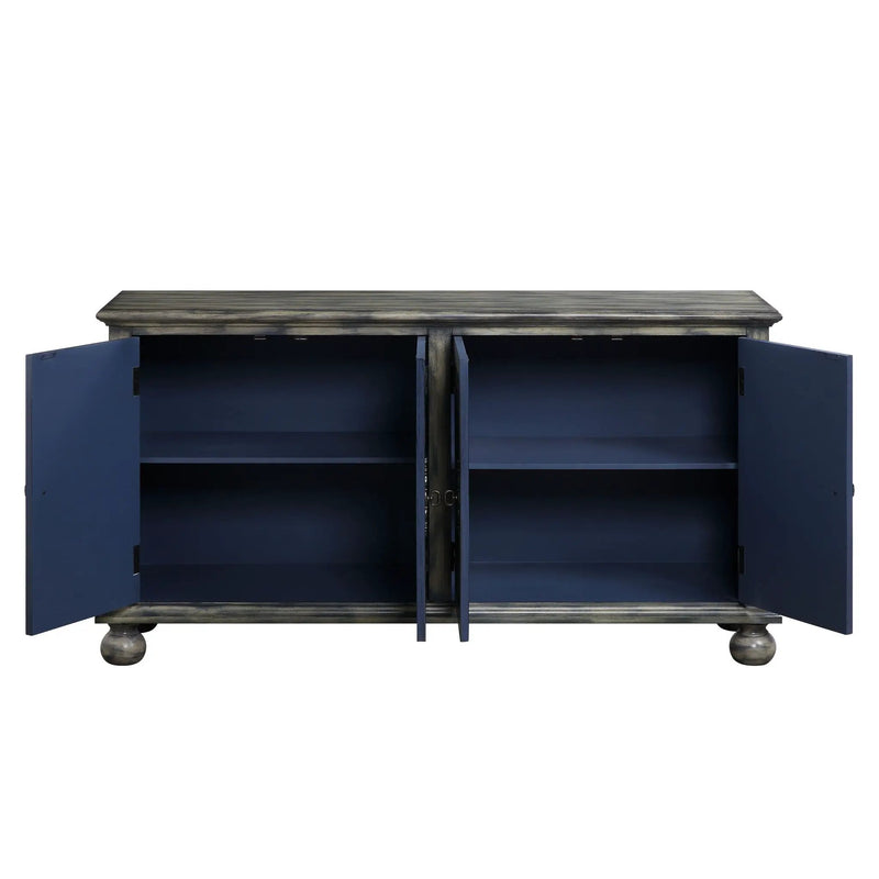 Pavan - Console Cabinet - Rustic Gray by Unique Piece Furniture
