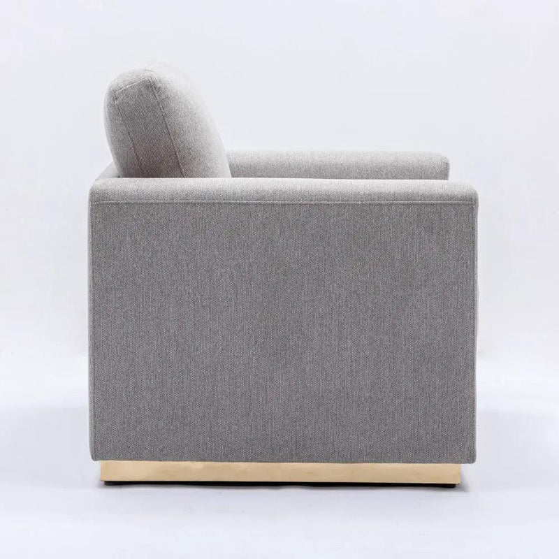 Valin - Chair - Gray Linen by Unique Piece Furniture