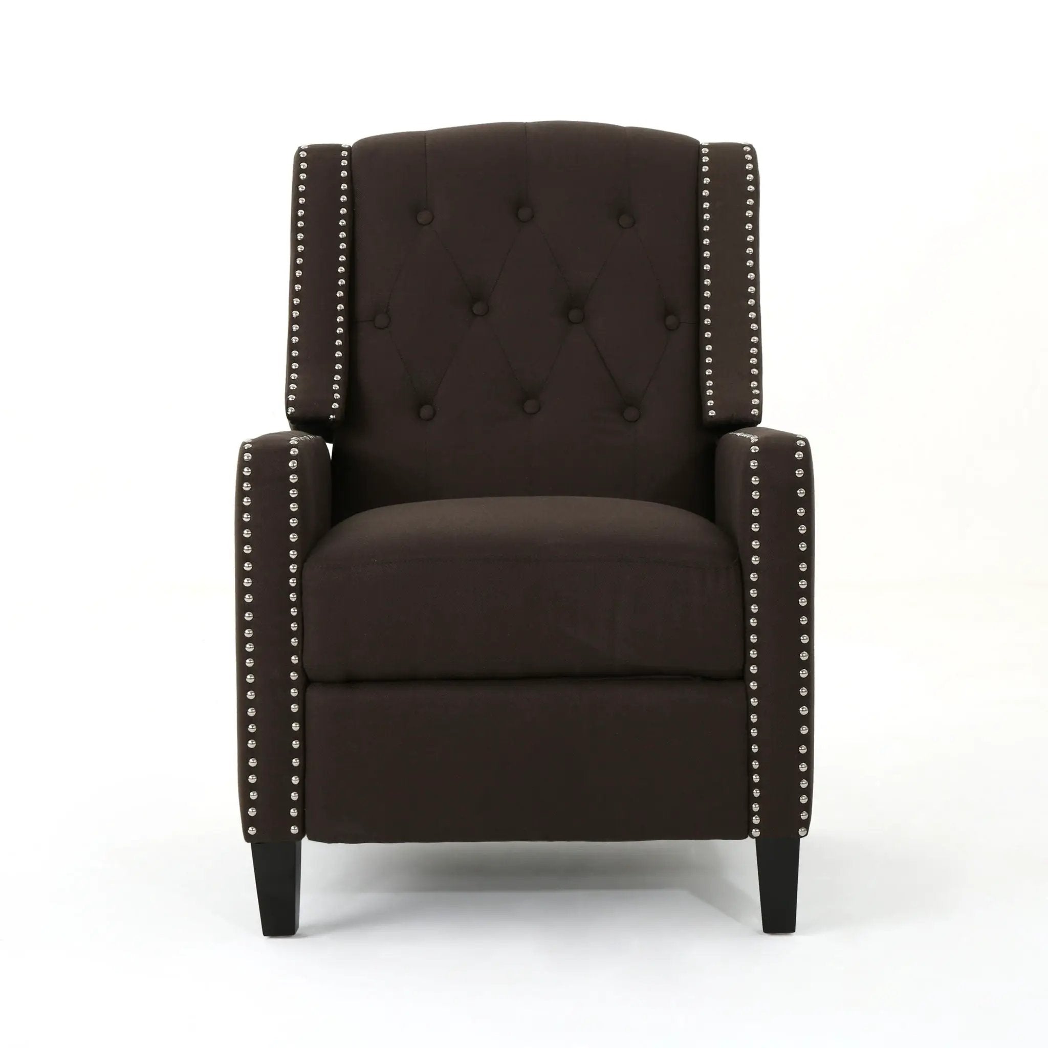 Classic Fabric Push Back Chair by Unique Piece Furniture