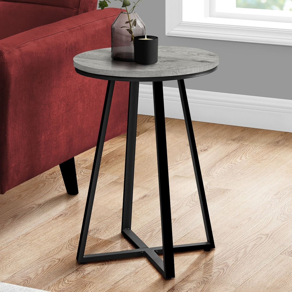 Accent Table, Side, Round Contemporary & Modern Modern Design, photo 8 of 16
