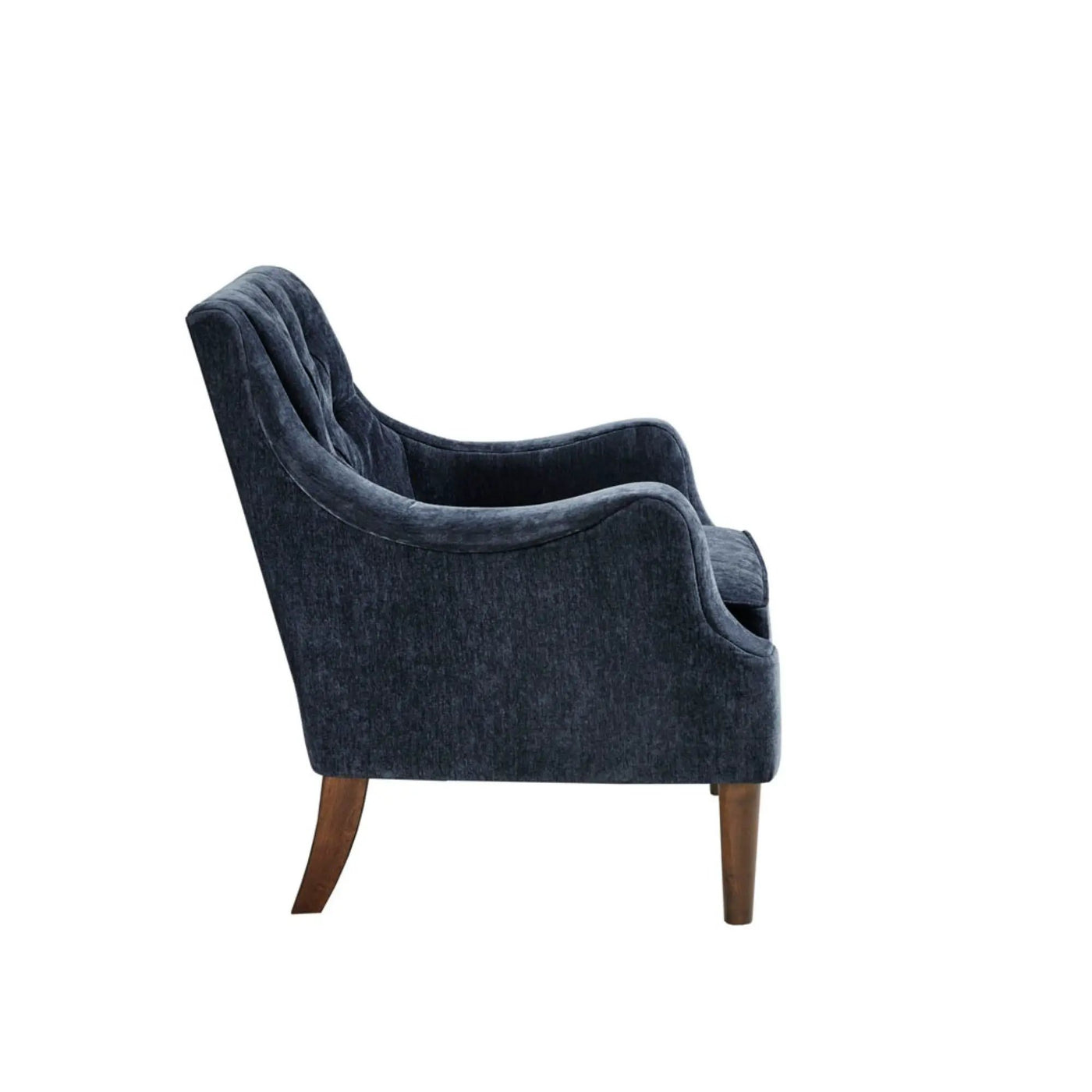 Button Tufted Accent Chair Vintage Style by HouseOfZazla