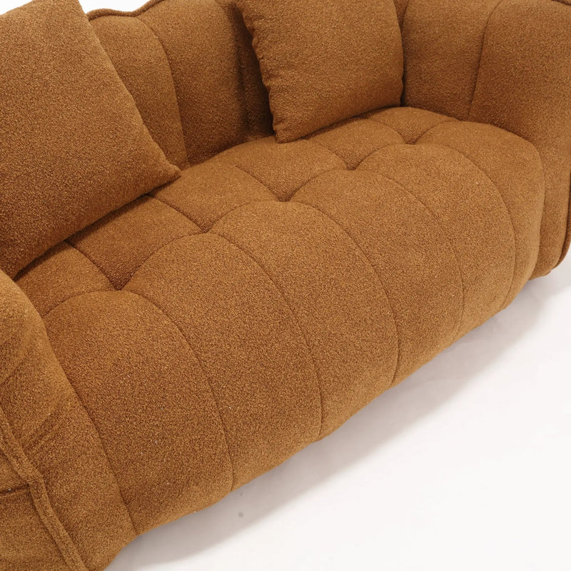 Cozy Beanbag Chair with High Resilience Foam Core by BLAKHOM