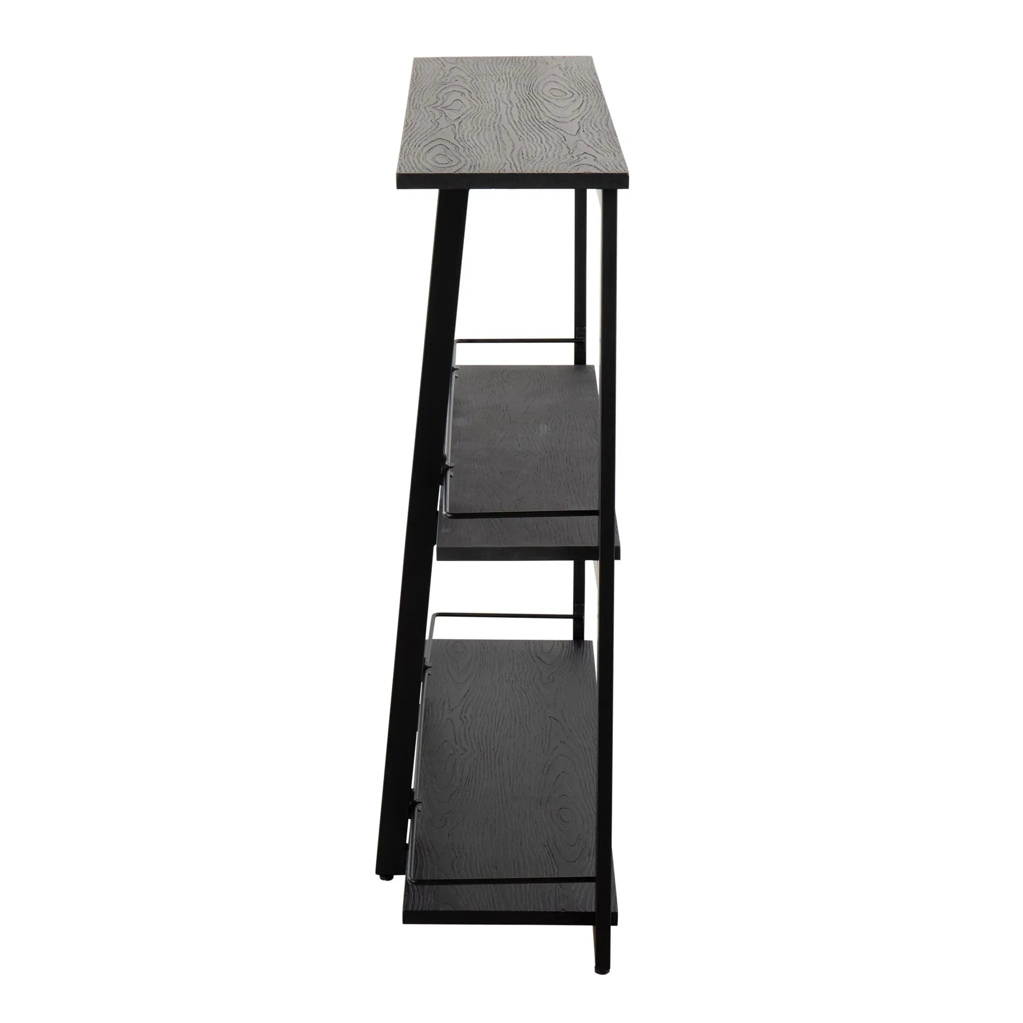 Converge - Industrial Bookcase - Black by Unique Piece Furniture