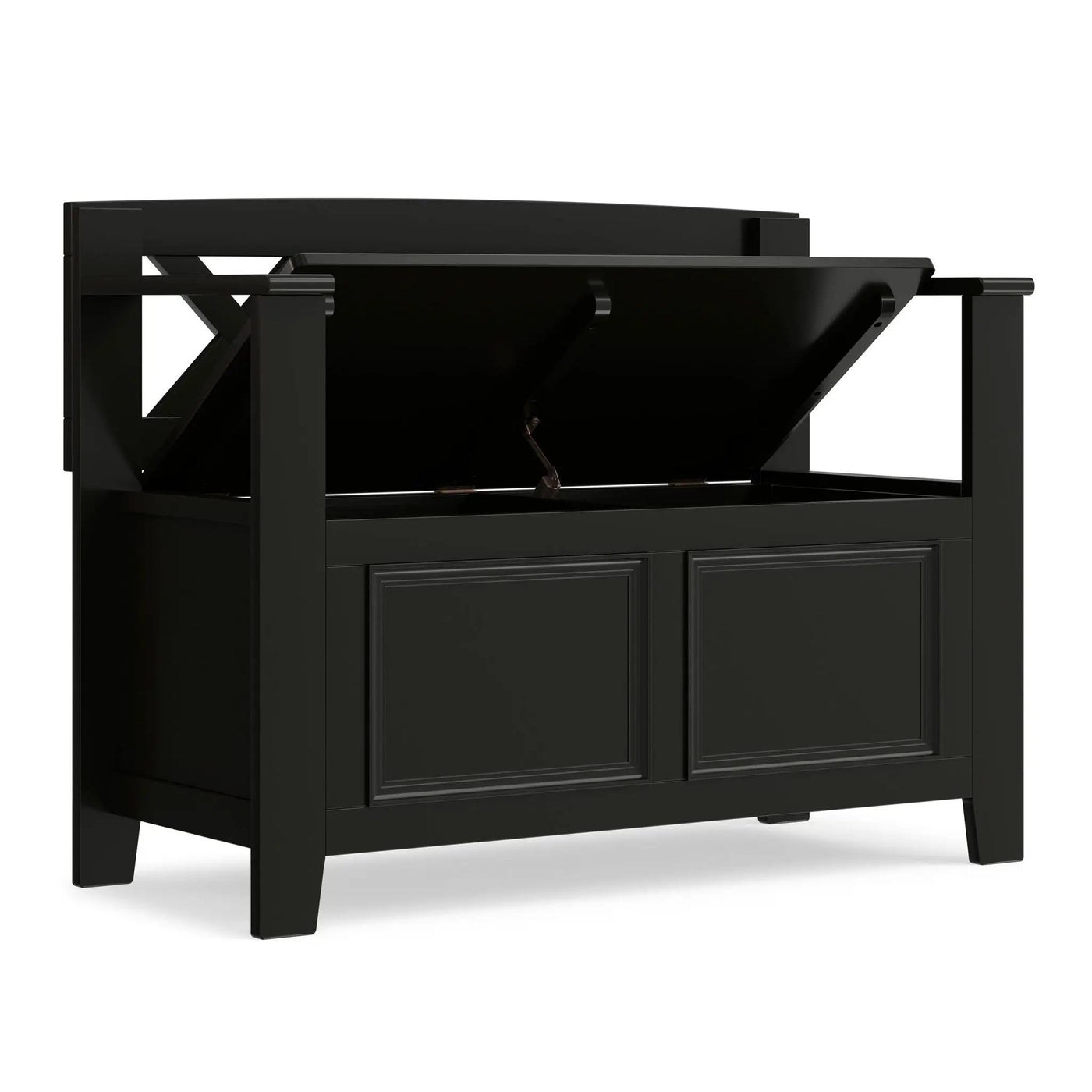 Amherst - Small Transitional Entryway Storage Bench by HouseOfZazla