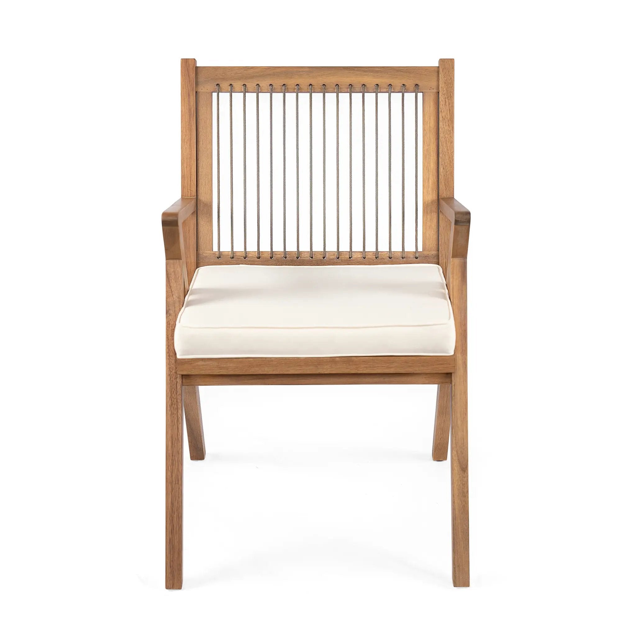 Patio Dining Chair with Cushion (Set of 2) by HouseOfZazla