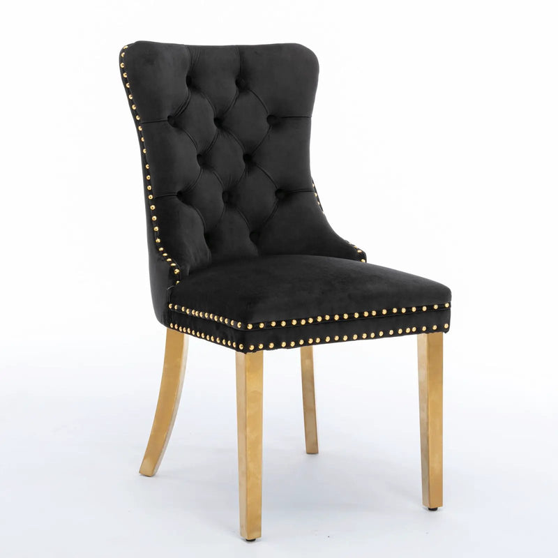 Nikki - Modern, High-End Tufted Dining Chair (Set of 2) by Unique Piece Furniture