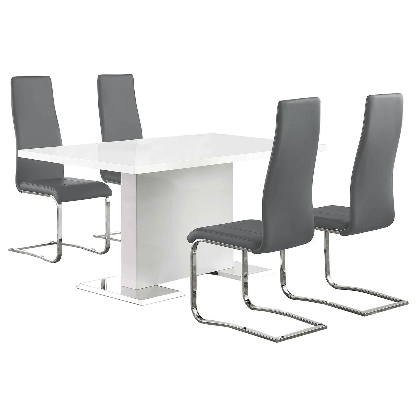 Wenzl - 5 Piece Dining Table Set by HouseOfZazla