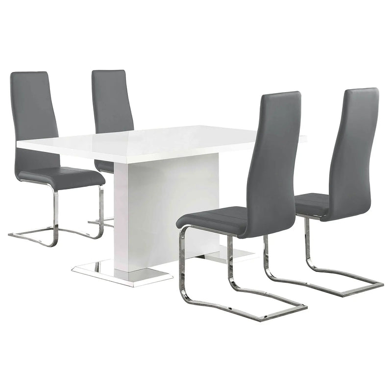 Wenzl - 5 Piece Dining Table Set