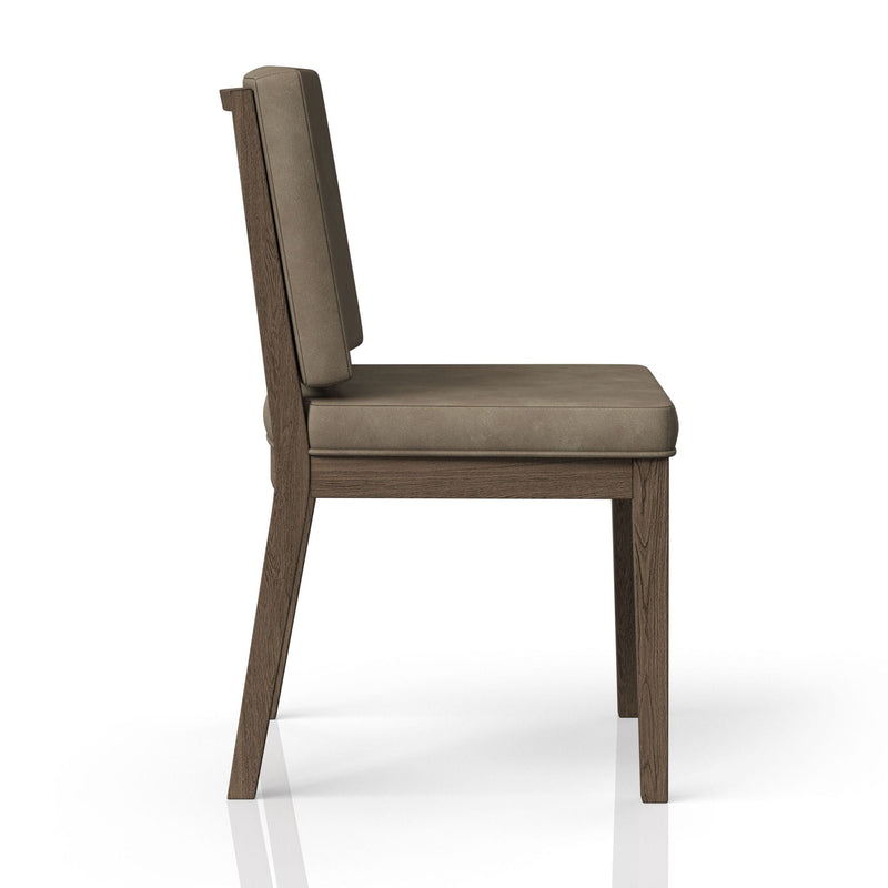 Soft Back Dining Chairs with Performance Leather - Light Brown (Set of 2), photo 5 of 6