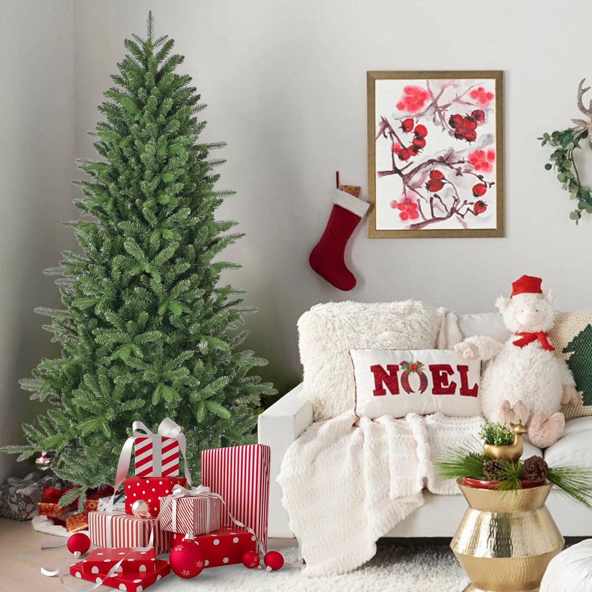 6ft Artificial Christmas Tree with 1168 Branch Tips, photo 2 of 8
