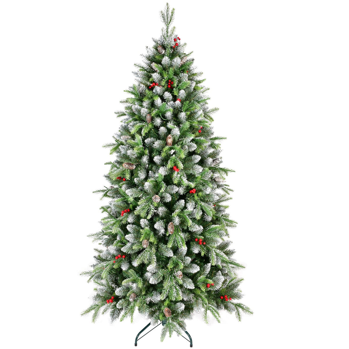6ft Pre-Lit Artificial Christmas Tree with 380 Warm White LED Lights, photo 12 of 15