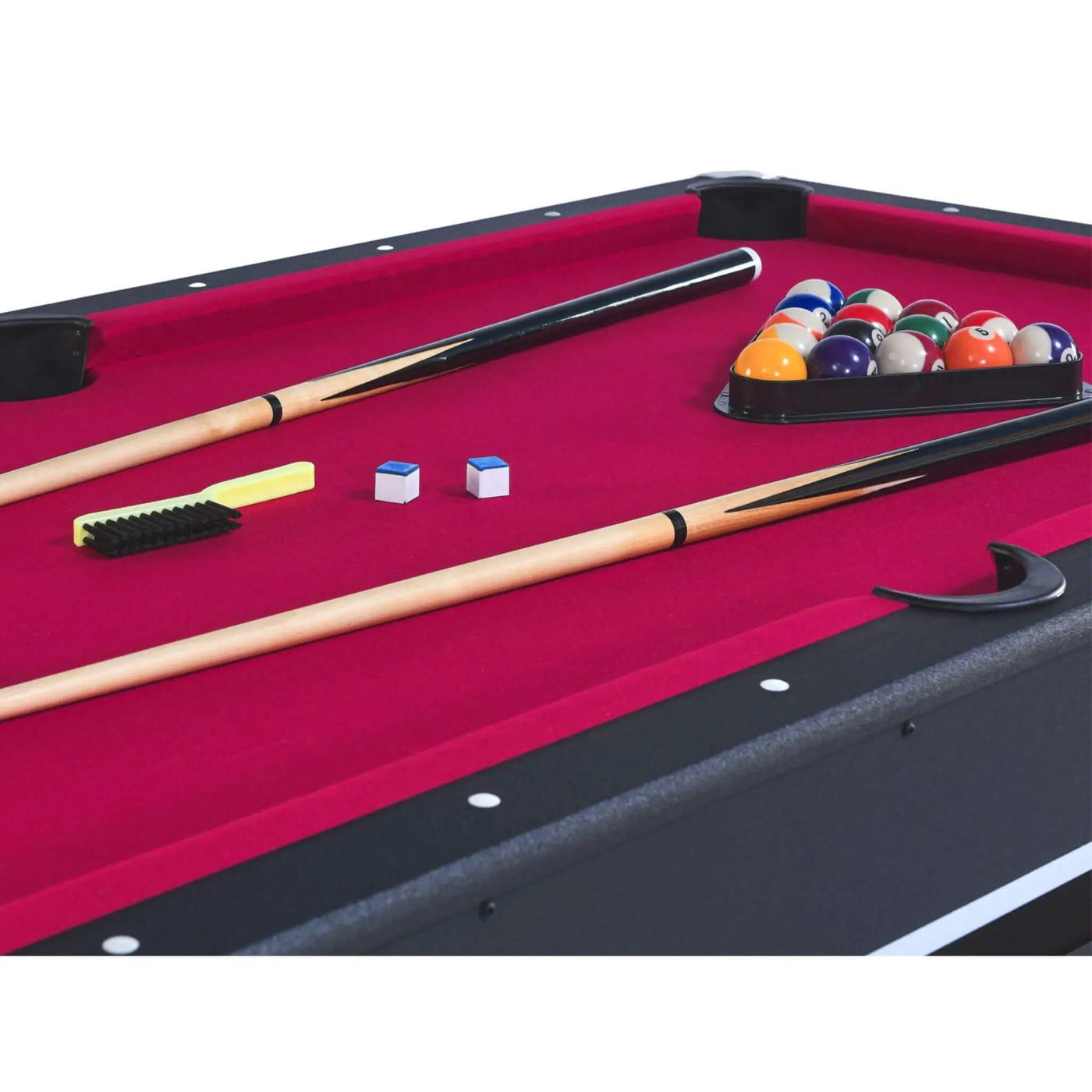 6FT Premium Wooden Multifunctional Pool Table With Table Tennis Top (SAK62741) by SAKSBY WHOLESALE