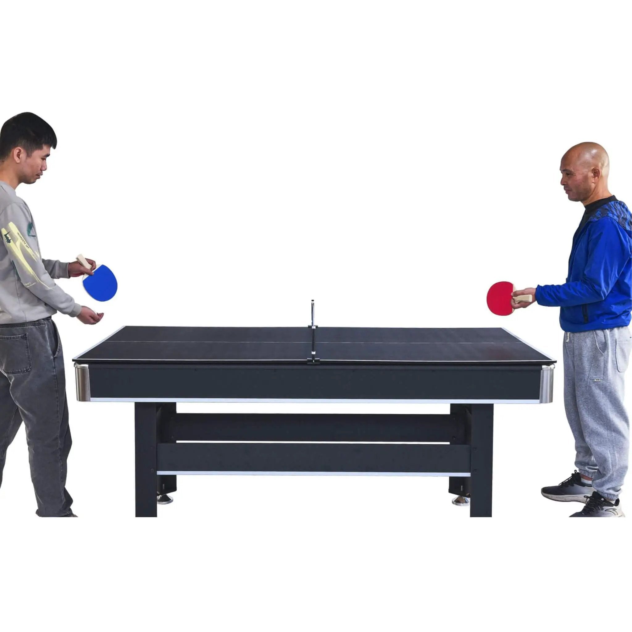 6FT Premium Wooden Multifunctional Pool Table With Table Tennis Top (SAK62741) by SAKSBY WHOLESALE