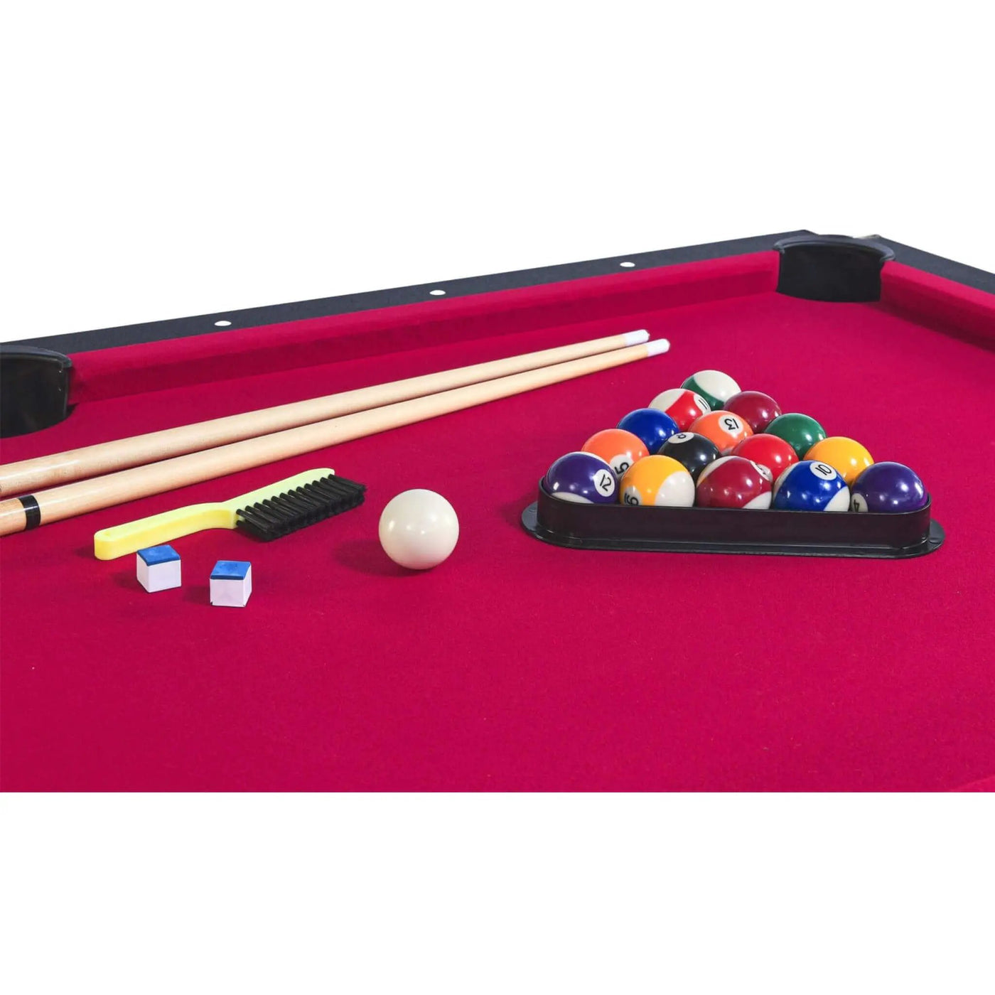 6FT Premium Wooden Multifunctional Pool Table With Table Tennis Top (SAK62741) by SAKSBY WHOLESALE