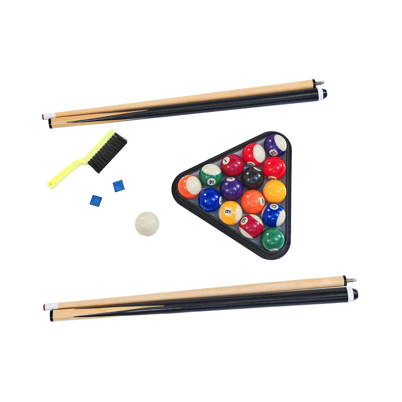 6FT Premium Wooden Multifunctional Pool Table With Table Tennis Top (SAK62741) by SAKSBY WHOLESALE