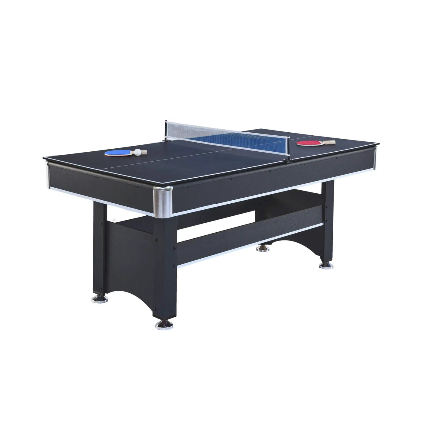 6FT Premium Wooden Multifunctional Pool Table With Table Tennis Top (SAK62741) by SAKSBY WHOLESALE