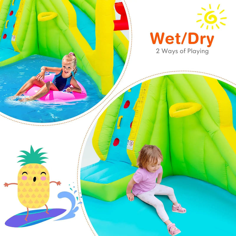 Outdoor Inflatable Water Bounce House with 480W Blower by DirectDeals