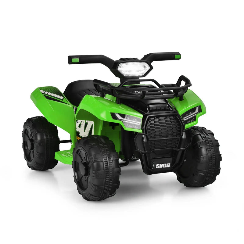 6V Kids ATV Quad Electric Ride On Car with LED Light and MP3 by DirectDeals