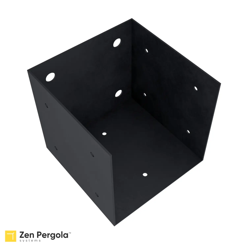 Pergola Wall Mount Bracket (for 6x6 Wood Posts) by Zen Pergolas
