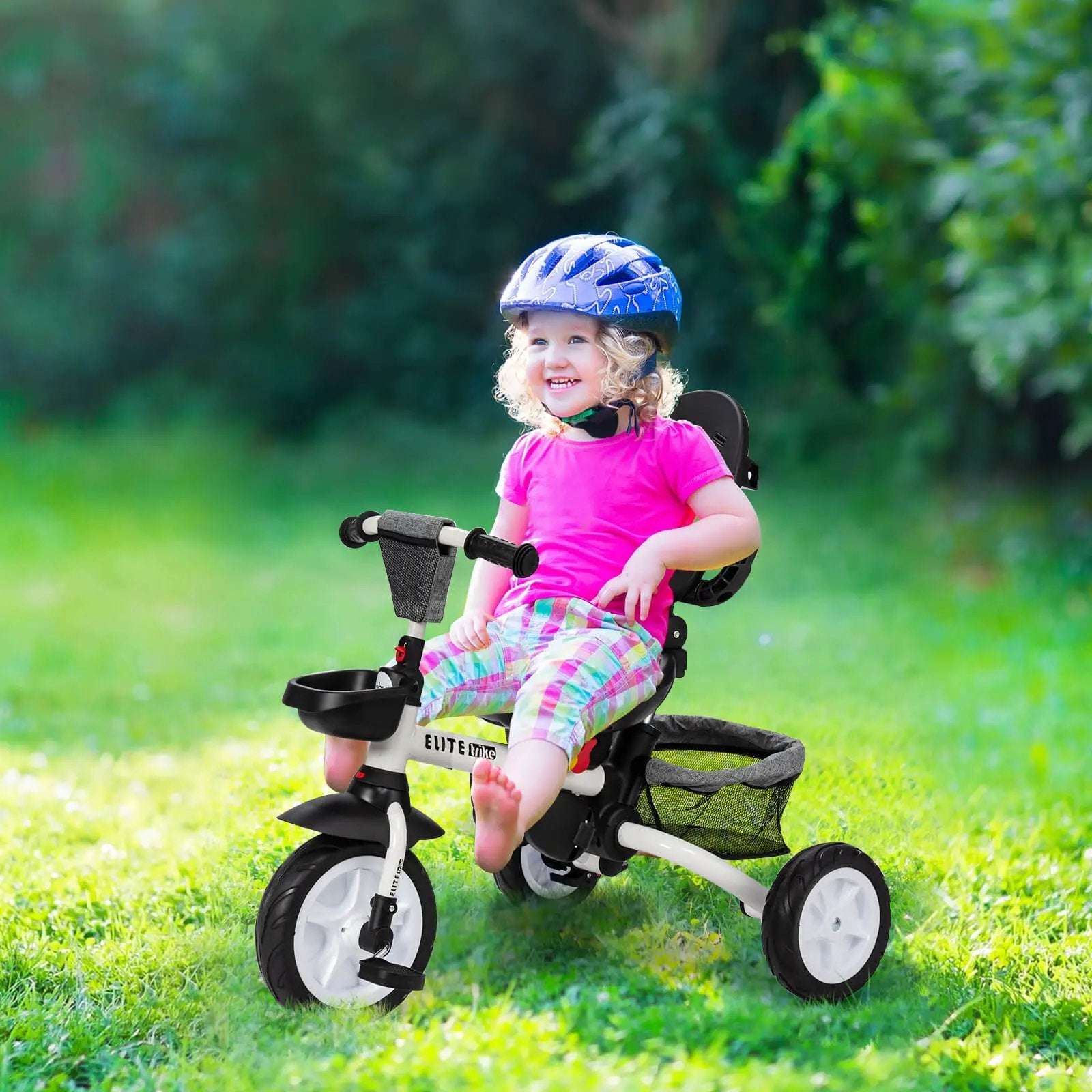 7-in-1 Detachable Baby Stroller with Canopy and Safety Harness by DirectDeals