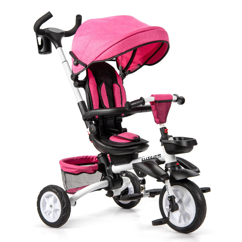 7-in-1 Detachable Baby Stroller with Canopy and Safety Harness by DirectDeals
