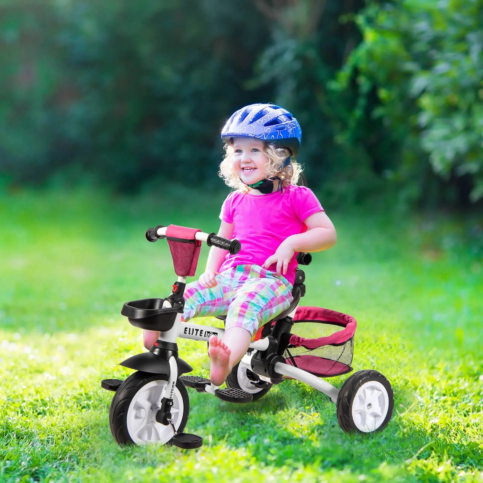 7-in-1 Detachable Baby Stroller with Canopy and Safety Harness by DirectDeals
