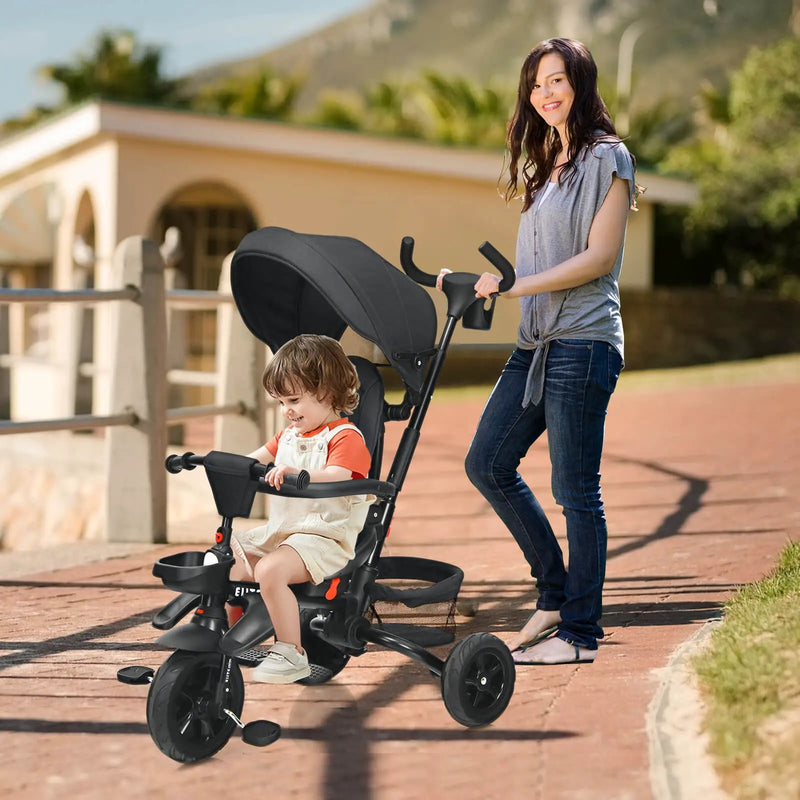 7-in-1 Detachable Baby Stroller with Canopy and Safety Harness by DirectDeals