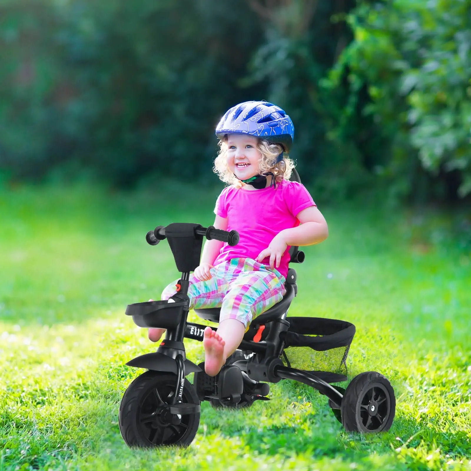 7-in-1 Detachable Baby Stroller with Canopy and Safety Harness by DirectDeals