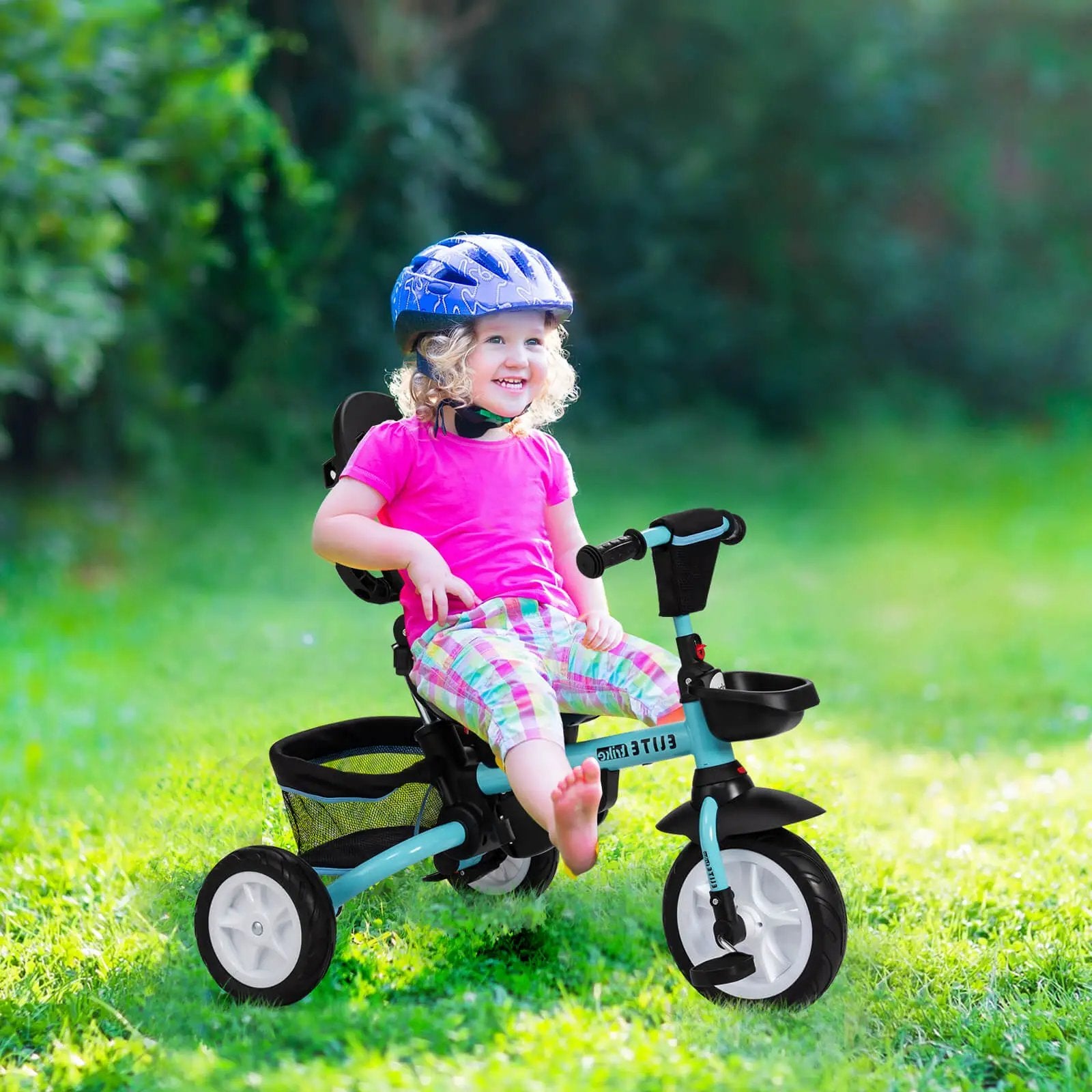 7-in-1 Detachable Baby Stroller with Canopy and Safety Harness by DirectDeals