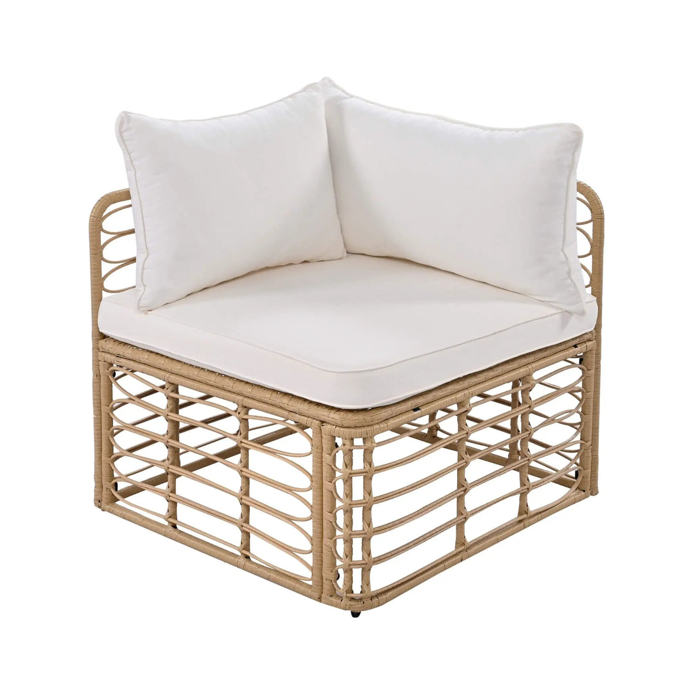Alora 7-Piece Outdoor All-Weather Rattan Patio Sofa Set With Cushions (SAK47230) by SAKSBY WHOLESALE