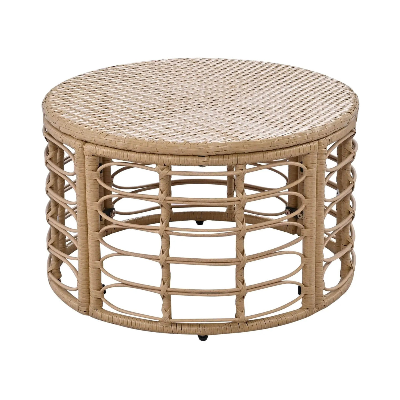 Alora 7-Piece Outdoor All-Weather Rattan Patio Sofa Set With Cushions (SAK47230) by SAKSBY WHOLESALE