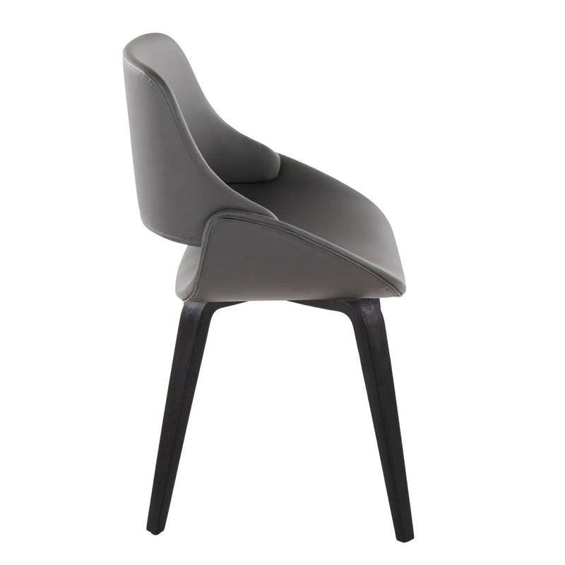 Fabrico - Mid Century Modern Comfortable Design Dining Chair (Set of 2) by HouseOfZazla