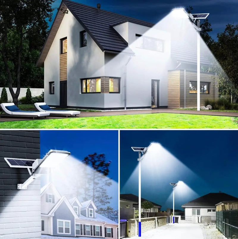 7000W Commercial Solar Street Light Outdoor 135000 Lumens Dusk to Dawn Solar with Remote Control by Outdoor Solar Outlet