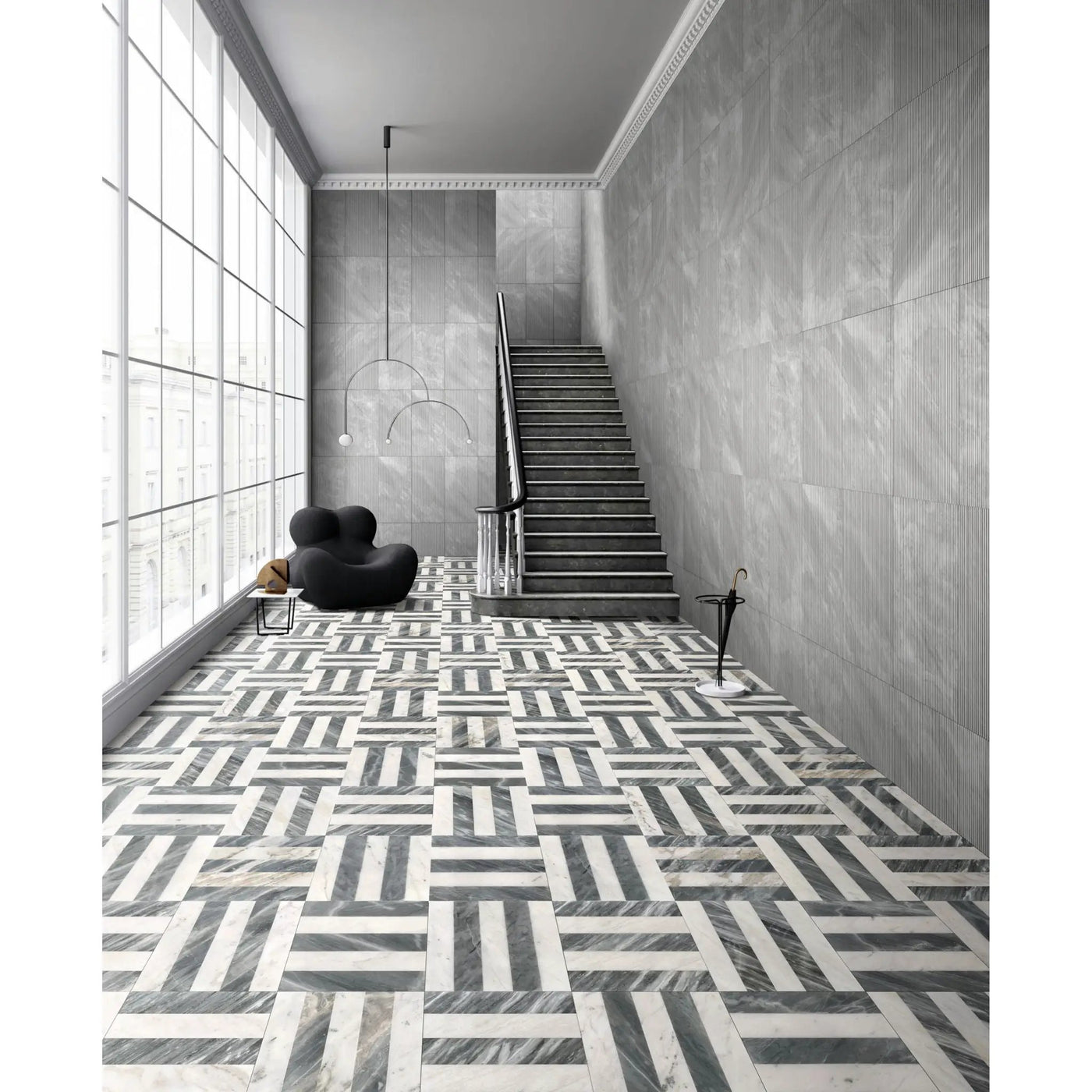 Elegant Waterjet Polished Marble Tile For Floor And Wall by HouseOfZazla