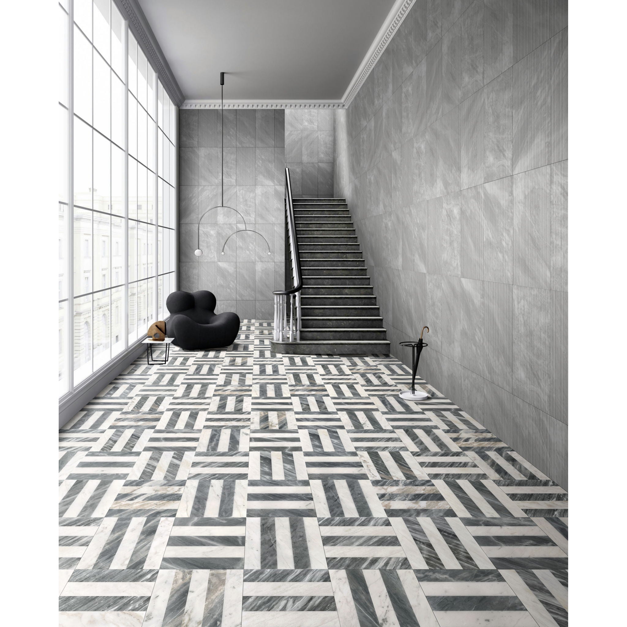 Elegant Waterjet Polished Marble Tile For Floor And Wall by HouseOfZazla