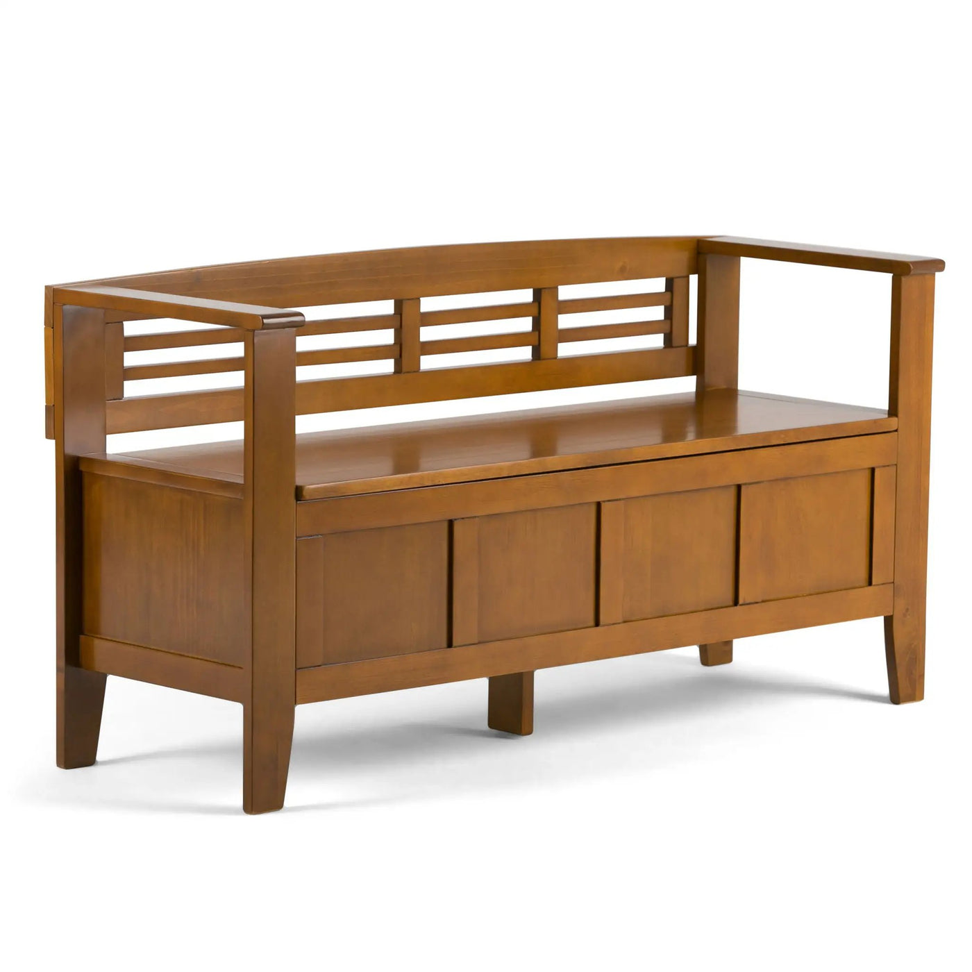 Adams - Entryway Storage Bench Handcrafted by HouseOfZazla