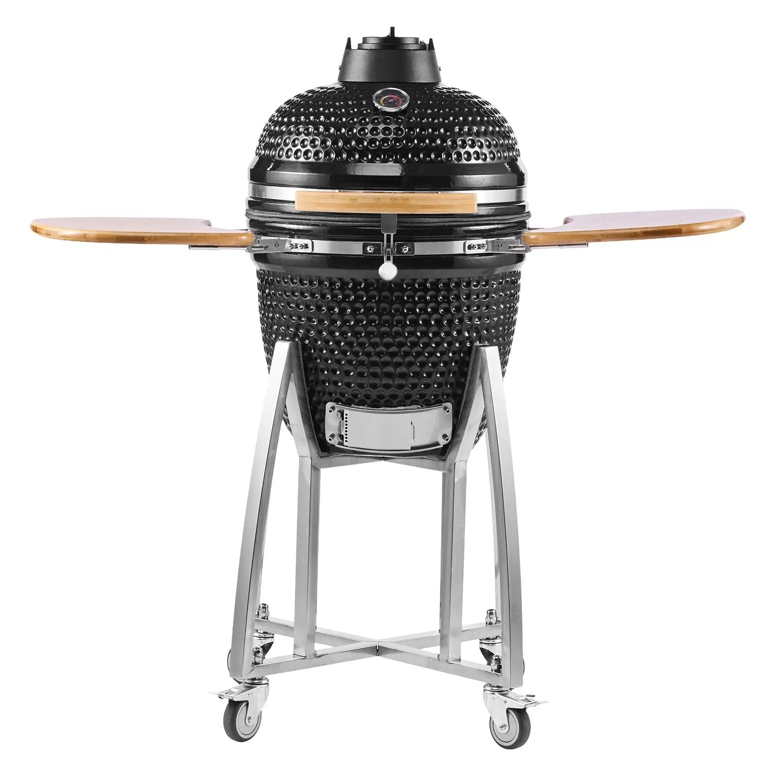 Charcoal Smoker and Grill, 18" Kamado by HouseOfZazla