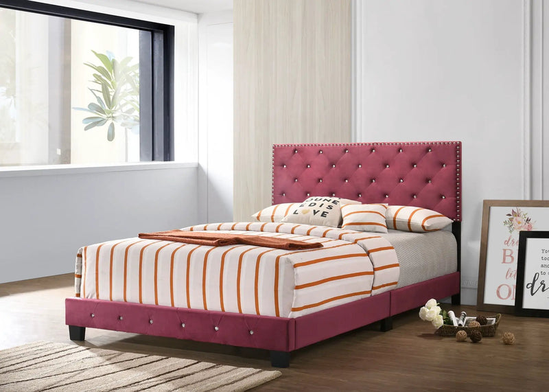 Luxurious Upholstered Bed by Unique Piece Furniture