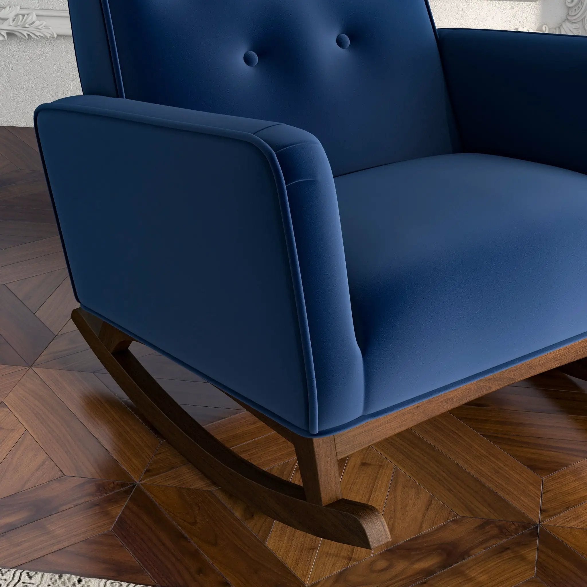 Demetrius - Solid Wood Rocking Chair by Unique Piece Furniture