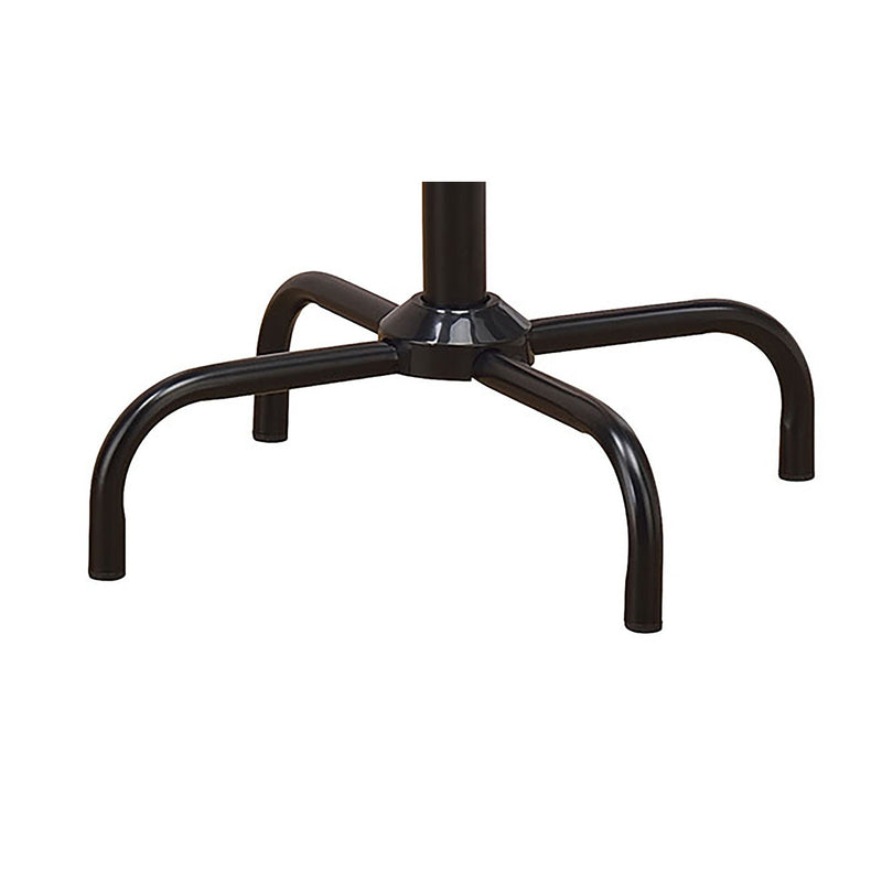 Coat Rack With 3 Tier Hooks For Entryway - Black