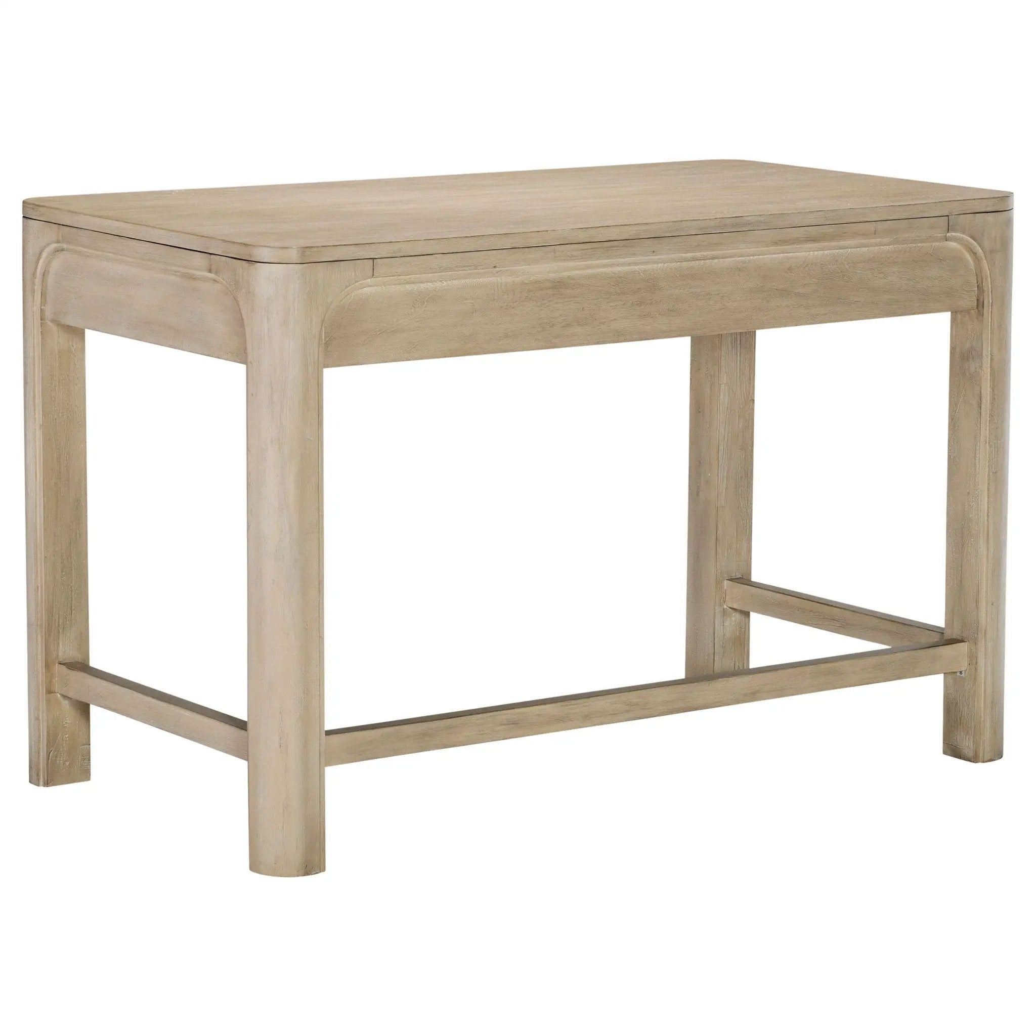 Solano 2-drawer Makeup Table Vanity Desk Weathered Mango by Unique Piece Furniture