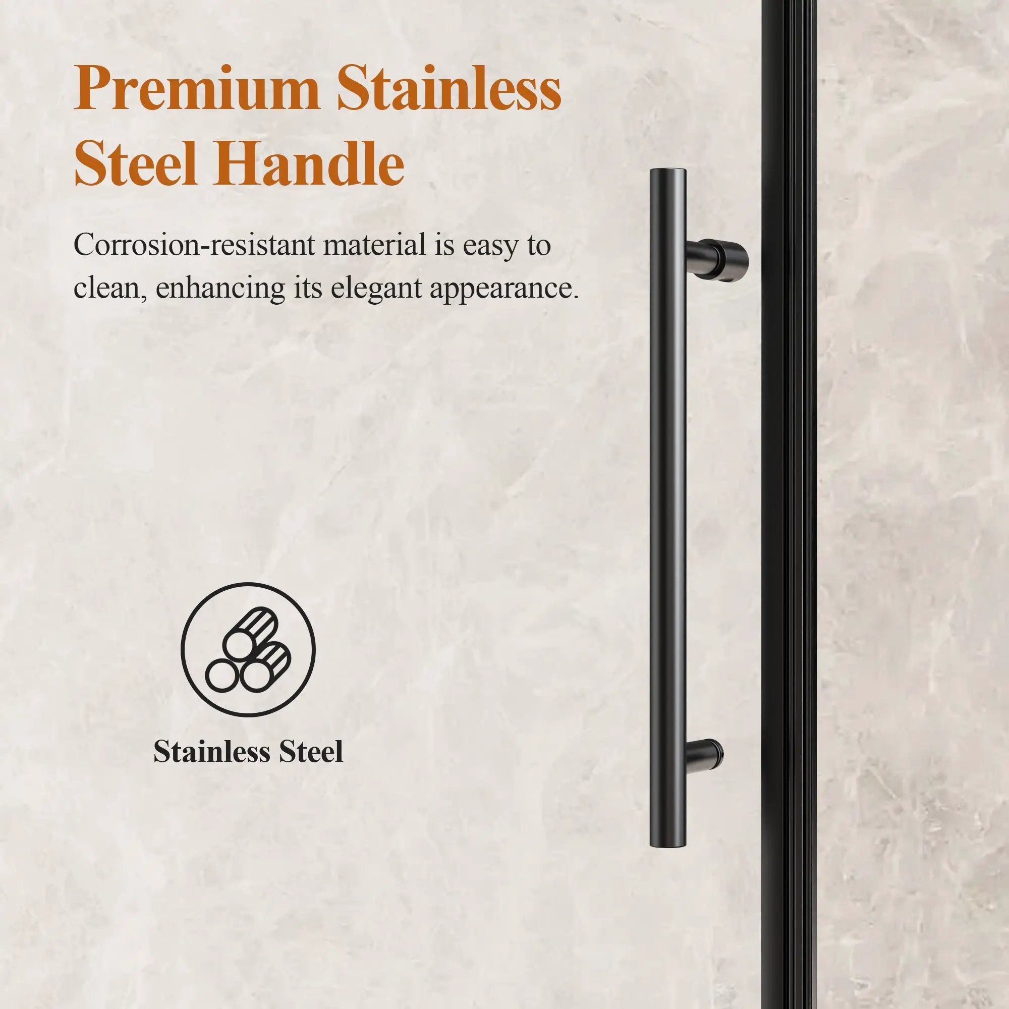 Frameless Single Sliding Shower Door by HouseOfZazla
